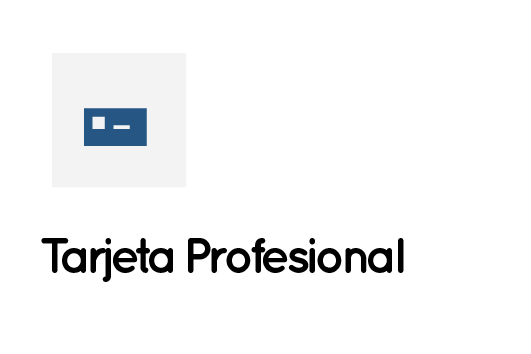 Tarjeta profesional